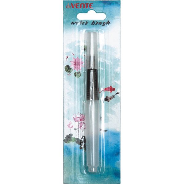 Кисть deVENTE 'Water brush' с резерв. для воды, нейлон, размер М (средний), 8073791