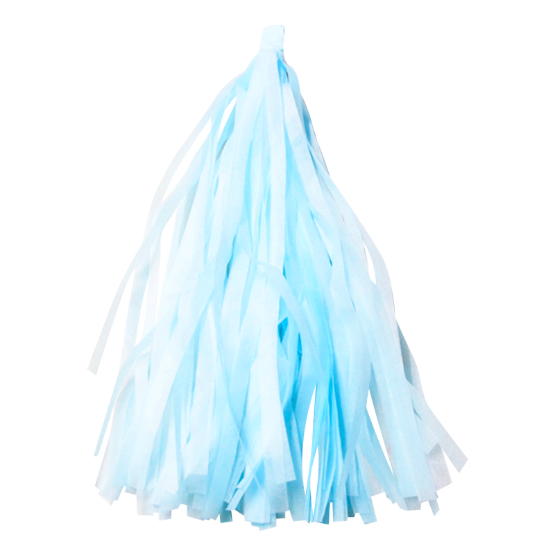 Гирлянда Тассел, Светло-Голубой, 35~12 см, 12 листов, 521117